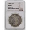 Image 1 : 1904-O $1 Morgan Silver Dollar Coin NGC MS63 NICE TONING