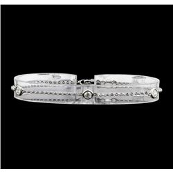 14KT White Gold 0.60 ctw Diamond Bracelet