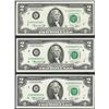 Image 1 : Lot of (3) 1976 $2 Federal Reserve Notes