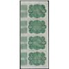 Image 2 : Uncut Sheet of (4) State of Louisiana Baby Bond Obsolete Notes