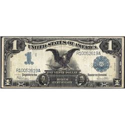 1899 $1 Black Eagle Silver Certificate Note
