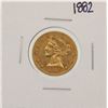 Image 1 : 1882 $5 Liberty Head Half Eagle Gold Coin