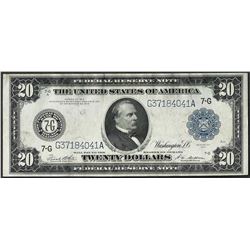 1914 $20 Federal Reserve Note