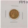 Image 1 : 1914-D $2 1/2 Indian Head Quarter Eagle Gold Coin