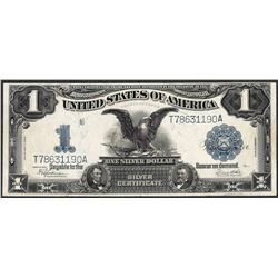 1899 $1 Black Eagle Silver Certificate Note