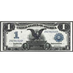 1899 $1 Black Eagle Silver Certificate Note