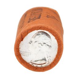 Roll of (40) 1964 Brilliant Uncirculated Washington Silver Quarters