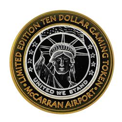 .999 Silver McCarran International Airport Las Vegas, NV $10 Limited Casino Toke