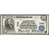 Image 1 : 1902 PB $20 San Francisco, CA National Currency Note CH# 1741