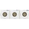 Image 1 : Lot of (3) Barber Silver Quarter Coins