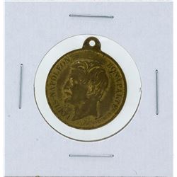 1848 France Bronze Medal Napoleon III Election
