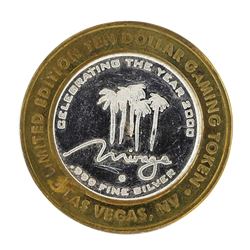 .999 Silver The Mirage Las Vegas, Nevada $10 Casino Limited Edition Gaming Token