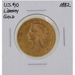 1882 $10 Liberty Head Eagle Gold Coin