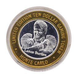 .999 Silver Monte Carlo Las Vegas, Nevada $10 Casino Limited Edition Gaming Toke