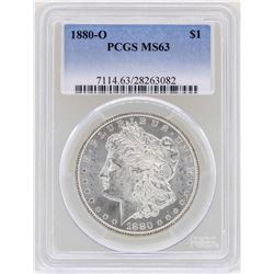 1880-O $1 Morgan Silver Dollar Coin PCGS MS63