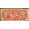 Image 2 : 1800's $20 Citizens Bank of Louisiana Obsolete Note