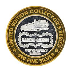 .999 Silver Casino Queen East St. Louis, IL $10 Limited Edition Gaming Token