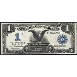 1899 $1 Black Eagle Silver Certificate Note