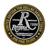 Image 1 : .999 Silver Riviera Hotel & Casino Las Vegas $10 Limited Edition Gaming Token