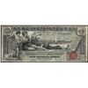Image 1 : 1896 $1 Educational Silver Certificate Note
