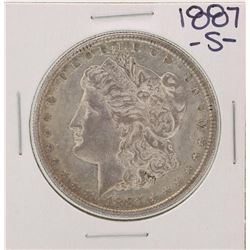 1887-S $1 Morgan Silver Dollar Coin