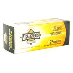 ARMSCOR 22LR HVHP 36GR - 2500 Rounds