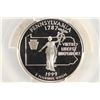Image 1 : 1999-S SILVER PENNSYLVANIA QUARTER PCGS PR69 DCAM