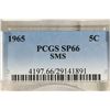 Image 3 : 1965 SMS JEFFERSON NICKEL PCGS SP66