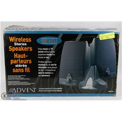 ADVENT 900MHZ WIRELESS STEREO SPEAKERS