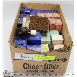 2) AVON COLLECTIBLES INCL 16 BOXES MOONWIND