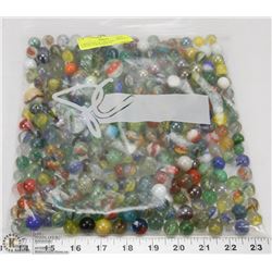 LARGE LOT OF VINTAGE COLLECTOR MARBLES