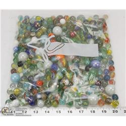 LARGE LOT OF VINTAGE COLLECTOR MARBLES