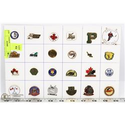 24 HOCKEY GENERAL COLLECTOR PINS