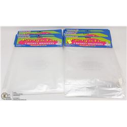 LARGE BUNDLE OF BASKET WRAPPERS