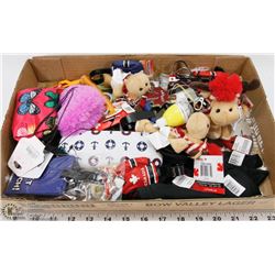 LARGE LOT OF ASSORTED KEYCHAINS