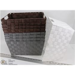 LOT OF NEW LARGE BASKETS