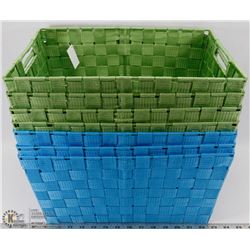 LOT OF NEW LARGE BASKETS