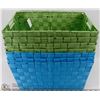 Image 1 : LOT OF NEW LARGE BASKETS