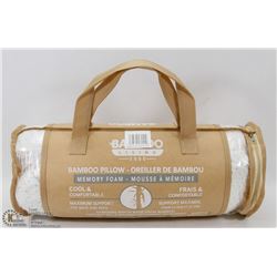 NEW BAMBOO MEMORY FOAM PILLOW IN BAG