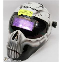 SNAP-ON SKULL WELDING MASK, HAS SOME