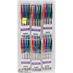 LOT OF ROLLER GEL PENS
