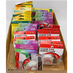 FLAT OF ASSORTED TAPE