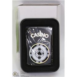 ZIPPO STYLE CASINO CHIP LIGHTER