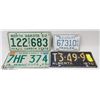 Image 1 : LOT OF 4 COLLECTOR LICENSE PLATES