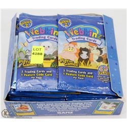 BOX OF WEBKINS TRADING CARDS