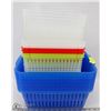 Image 1 : LOT OF NEW ASSORTED SIZES AND COLORS BASKETS