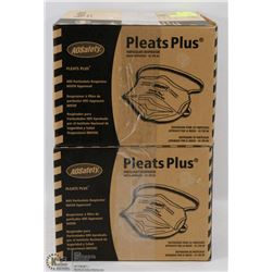 2 BOXES OF PARTICULATE RESPIRATORS (50 PER BOX)