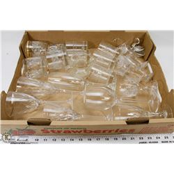 FLAT OF ASSORTED CRYSTAL