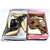 Image 1 : LOT OF TWO PAIRS OF WOMENS SIZE 8 SHOES