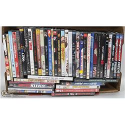 FLAT OF ASSORTED DVD  MOVIES